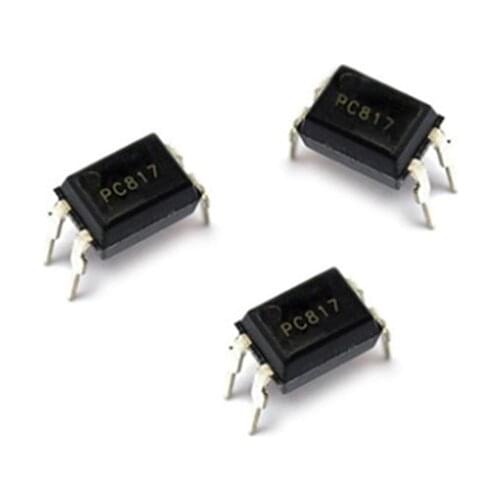 50PCS/lot New EL817C PC817 PC817C FL817C FL817 EL817 DIP-4 straight plug optocoupler