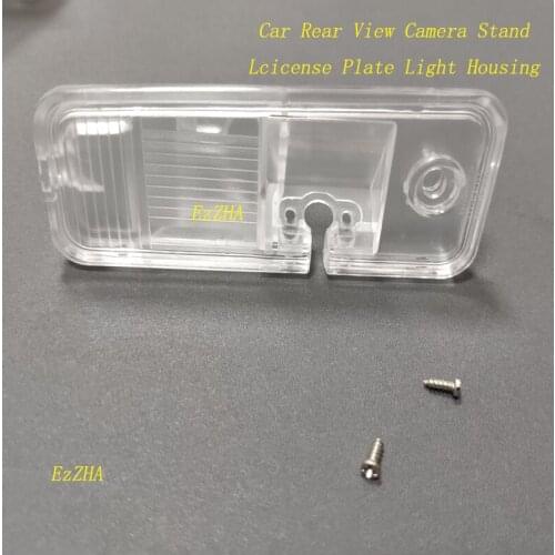 Car Parking Rear View Camera Bracket License Plate Cover Case Housing Mount For Hyundai Azera Creta ix25 Grand SantaFe Grandeur