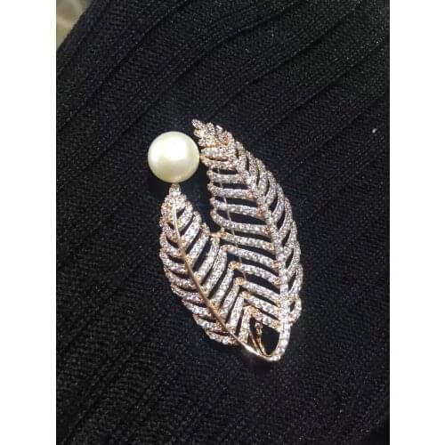 Natural And Real Pearl brooch Free shipping Natural real Pearl 925 sterling silver brooch