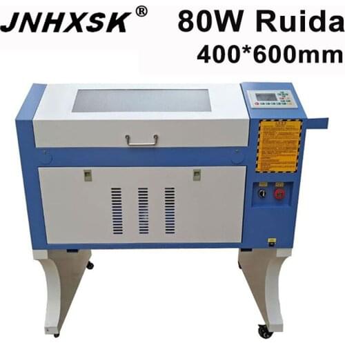 JNHXSK 4060 Ruida Laser Engraver Cnc Auto Focus Laser Engraver 80W Co2 Laser Engraving Machine For Wood Acrylic Glass Abs