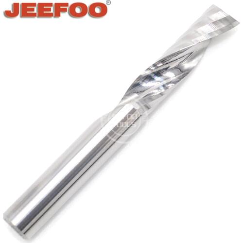 6*22 One Spiral Flute Bits Tungsten Carbide End Mill Engraving Tool Bits Wood Router Bits Cutting Tool