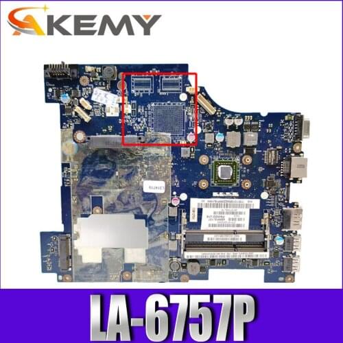 Laptop motherboard For LENOVO Ideapad G575 EME450 Laptop Motherboard PAWGD LA-6757P 11013934 DDR3 Notebook Mainboard