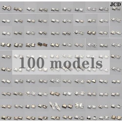 100models micro usb connector mini jack socket power charging port replacement 5 pin 7pin tail for samsung huawei lenovo ZTE HTC