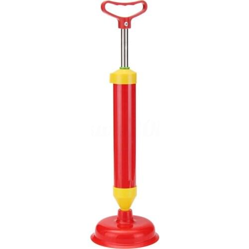 Powerful Bathroom Blocked Toilet Sink Multi Drain Buster Plunger W/2 Suckers For Sink Cleaning Tool Pipeline Dredge Tool