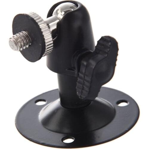 Wall mount black Metal surveillance camera wall mount 7,62 cm