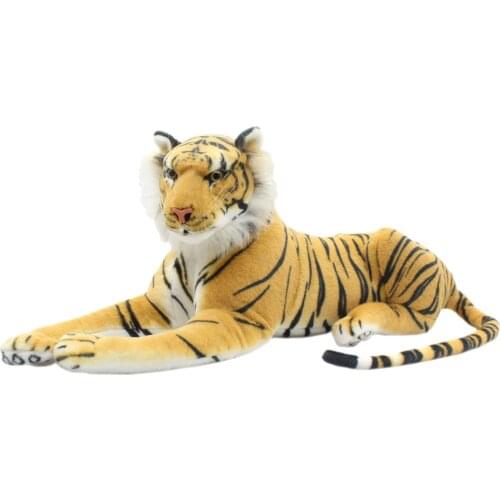 Real Life Animal Plush Toy Kids Toy Large Stuffed Animals Tiger Toys Plush Big Birthday Gift Toy