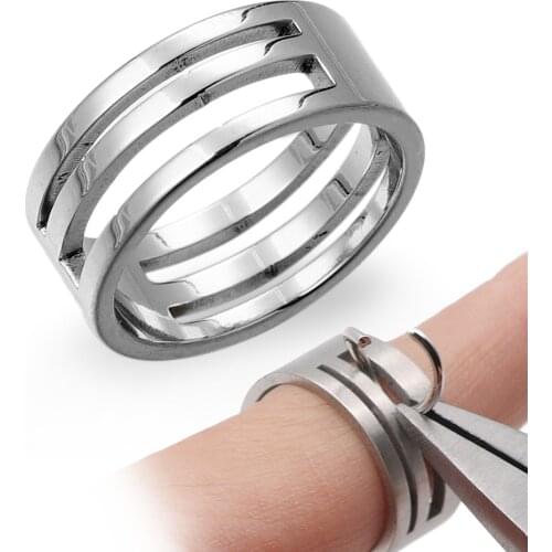 Stainless Steel Jump Ring Opening Closing Finger Jewelry Tools Round Circle Bead Plier for DIY Jewelry Making Tool Supplies