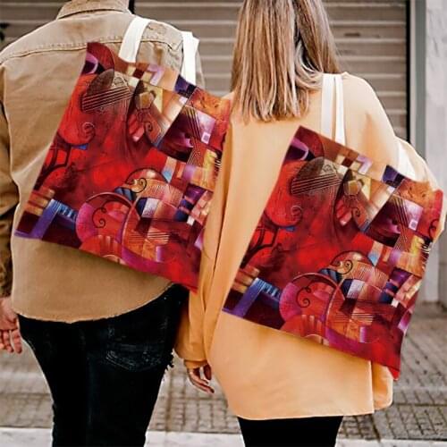 NEW Trend Eco Friendly Handbag Women Shoulder Bag Tote Bags Canvas Bags Vogue Handbags Use Female Shopping Bag Storage Bag