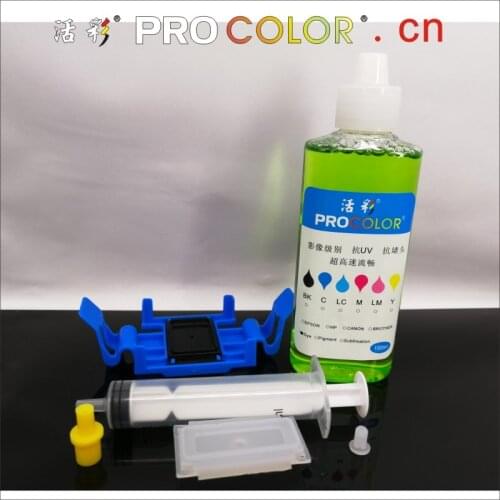 Printhead Dye ink Cleaning clean liquid Fluid Tool For HP hp932 932 933 XL 6100 6600 6700 7110 7610 7612 7510 7512 Printer Head