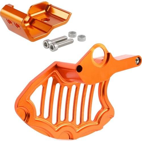 Front Brake Disc Guard Right Fork Leg Protector for KTM EXC EXCF SX SXF XC XCF XCW XCFW Six Days TPI Factory Edition 2016-2020