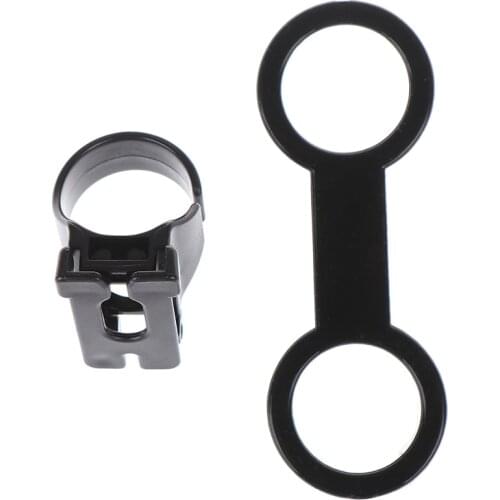 Plastic Clip Snorkel Keeper Retainer Replacement for Attaching Mask Strap Scuba Diving Snorkeling Equipment 25mm