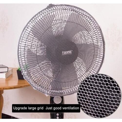 Dustproof Electric Fan Cover Anti-Chuck Safety Mesh Fan Protection Finger Protector Net Cover Fan Guard Home Office Dust Cover