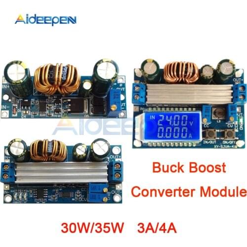 Adjustable Step Up/Step Down Power Supply Module Constant Voltage Constant Current Buck Booster Charge Module 5-30V To 0.5-30V