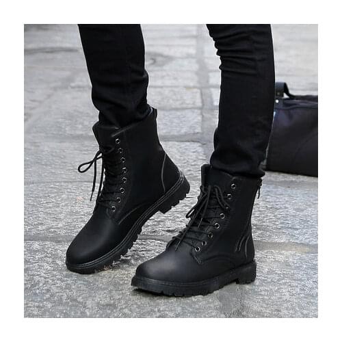 Shengxuanny Men's Motorcycle Boots