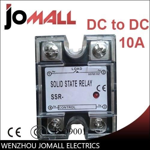 SSR -10DD-H 220V DC control DC SSR general purpose sealed Single phase Solid state relay