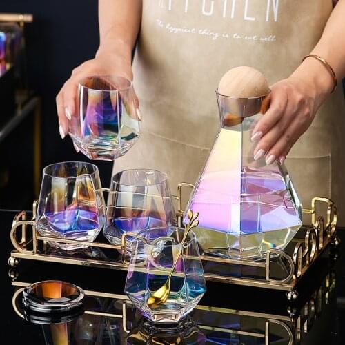 Party Display Wine Glass Decoration Nordic Crystal Wine Glasses Wine Glass Red Wine Verre De Champagne Drinking Glasses BW50JIU