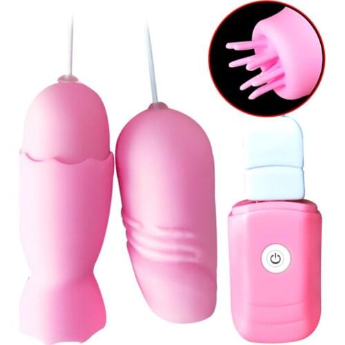 Tongue Vibrator 12 Frequency USB Charging Eggs Vibrator G-spot Massager Oral Licking Clitoris Stimulator Sex Toys for Women