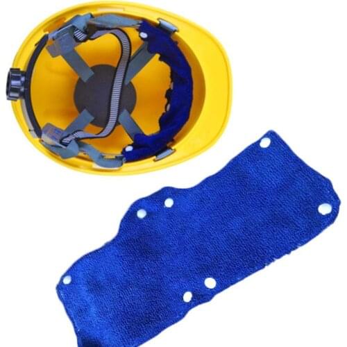 1pc Safty Hard Hat Replacment Sweatband Safety Outdoor Accessories Band Worker Tool Helmet Type Place Work Snap-on Soft K0P9