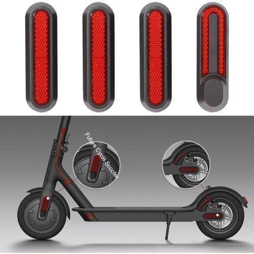4pcs Electric Scooter Wheel Tyre Reflective Cover Sticker For Xiaomi Mijia M365 pro 2 Electric Scooter Skateboard Safety Shell
