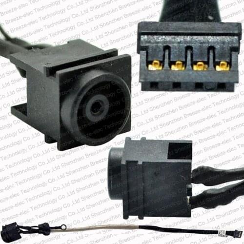 5 pieces/lot Laptop DC Power Jack Socket Cable harness connector for Sony VAIO VPCEC M980 PCG-61111M Series 356-0101-6592-A(LA)