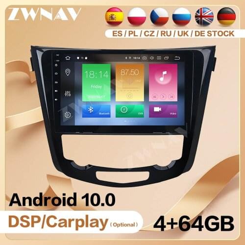 Car android System Screen For Nissan X-Trail Qashqai 2013 2014 2015 2016 2017 GPS Navigation Auto Audio Radio Stereo Head Unit