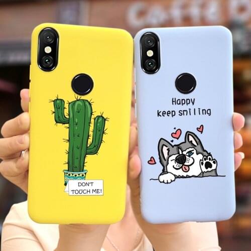 For Xiaomi Redmi Note 6 Pro Case New Fashion Candy Painted Cover For Xiaomi Redmi Note 6 Note6 Pro 6Pro Phone Cases Cover Bumper