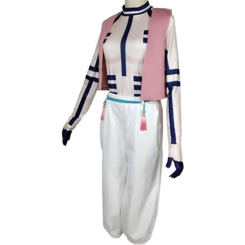 2019 Anime Demon Slayer Kimetsu no Yaiba Akaza Komaji Cosplay Costume custom-made