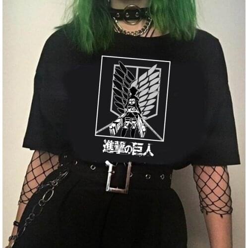 Anime Attack on Titan Mens T Shirt Short Sleeve Casual Clothes Male