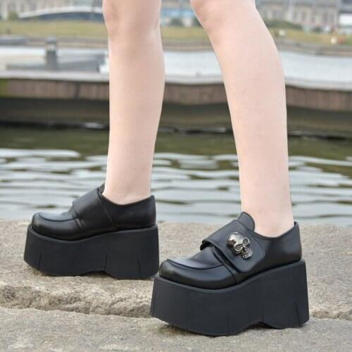 Angelic imprint New Arrival Punk Lolita style Women Pumps High Heel Platform shoes size 35-46 6021