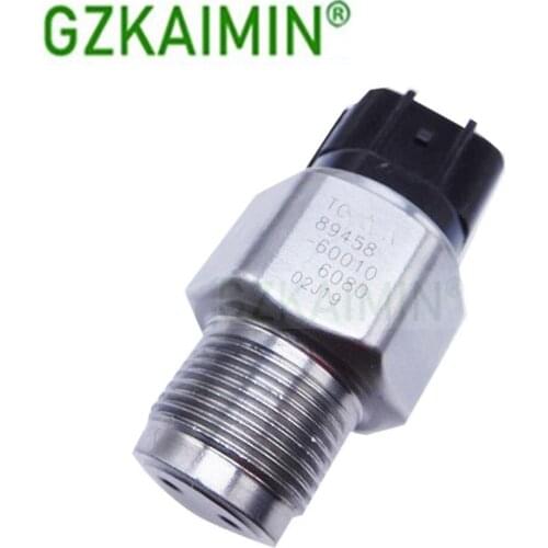 Original Stand Quality Common Rail Pressure Fuel Pressure Sensor 89458-60010 499000-6081 6 PIN For Toyota D-4D Prado Hilux