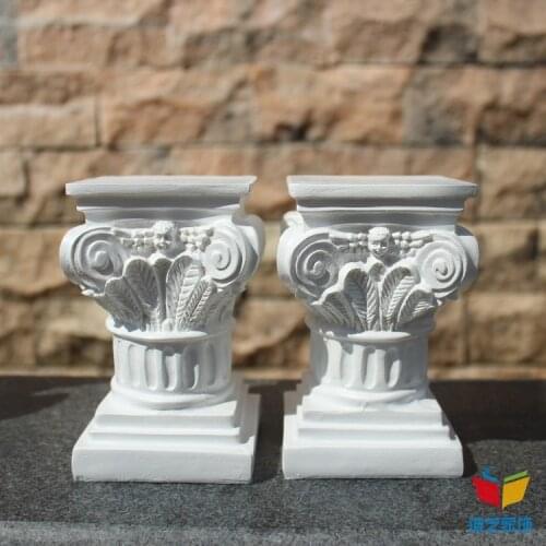 Rome column Cupid Angel Car in the living room Home decorating wedding gifts crafts sculpture statues Home