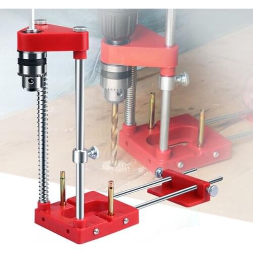 Woodworking Drill Location Drill Bit Guide Dowel Jig Labor Saving Alloy Steel Guid Locator Guide Tool For Home Machine Wood