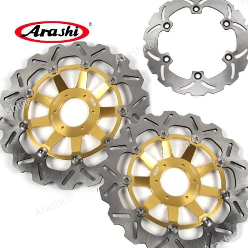 ARASHI CBR1100 Brake Disc For HONDA CBR1100XX 1999 2000 2001 2002 2003 2004 2005 2006 2007 CBR 1100 XX Front Rear Brake Rotors