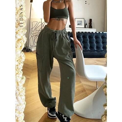 Женские брюки карго Yedinas China At AliExpress