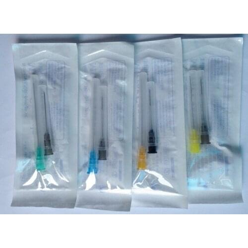 10 Pieces Rounded Blunt Tip Needle, Not Sharp, Safer, Side Opening, Disposable, Single Use, Hollow, Fill