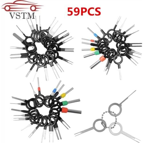 2020 New 38pcs Car Terminal Removal Tool Wire Plug Connector Extractor Puller Release Pin Extractor Kit For CarPlug Repair Tool