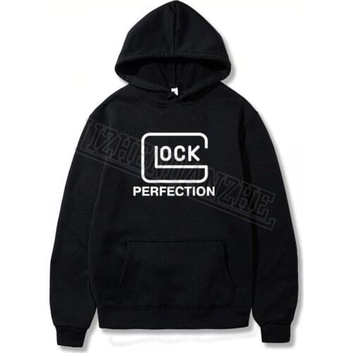 Glock Logo Brand Mens Hoodies Spring Autumn Male Casual Hoodies Sweatshirts Men and women Sweatshirt hoody Tops 094