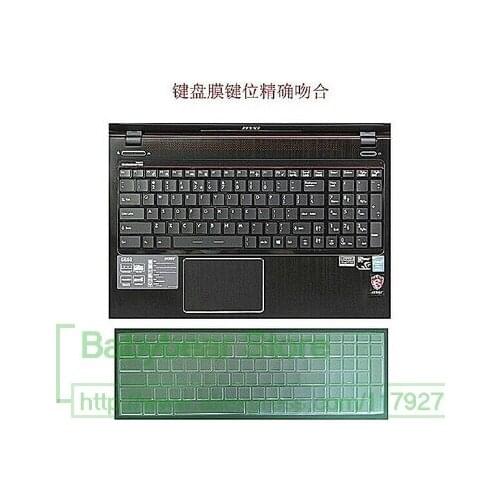 High Clear Tpu Keyboard Cover guard For MSI GS 70 60 GT 72 GE 62 GP GE 70 16GA / GE70 GT60 GT70 GX70 GT72S GE72VR