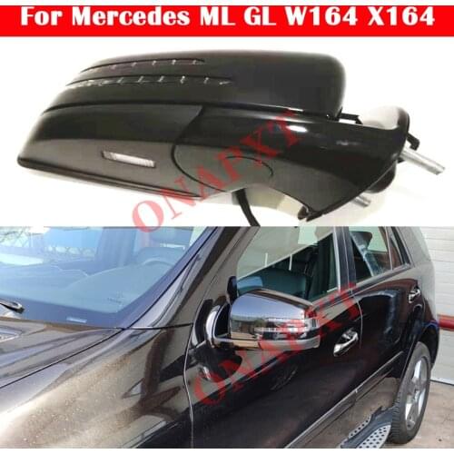 For Mercedes ML W164 GL ML350 ML300 ML500 GL450 GL320 GL350 GL550 Car Outside Rearview Mirror Assembly X164