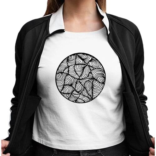 Indie Kid Style Printed Tee Shirt Aesthetic 2021 Creative Trend Graphic t Shirt Minimalism Gorgeous Modern t Shirt Women Trendy