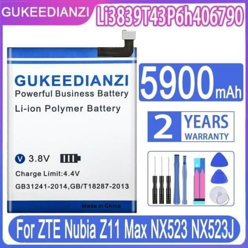 GUKEEDIANZI Nubia Z11 Phone Batteries