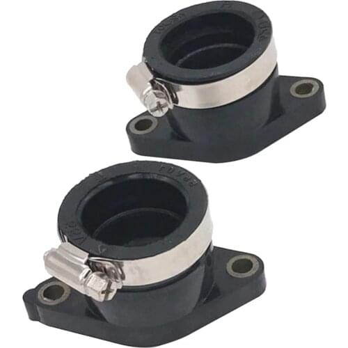 Matte Black Carburetor Intake Manifold Boot Joint For Yamaha TT 350 XT 350