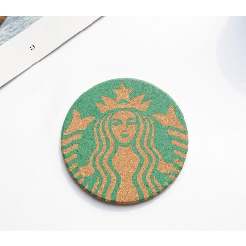 1pcs Natural Round cork Wooden Cup new Mat Coaster Tea Coffee Mug Drinks Holder for DIY Tableware Decor Durable Pad