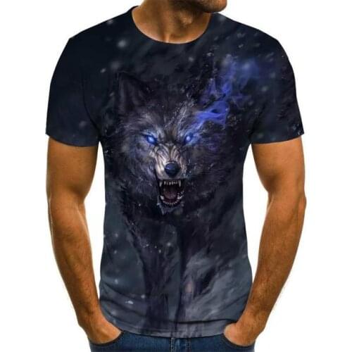 Mens T-Shirts 3D Printed Animal Tiger t shirt Short Sleeve Funny Design Casual Tops Tees Male Halloween t shirt XXS-6XL