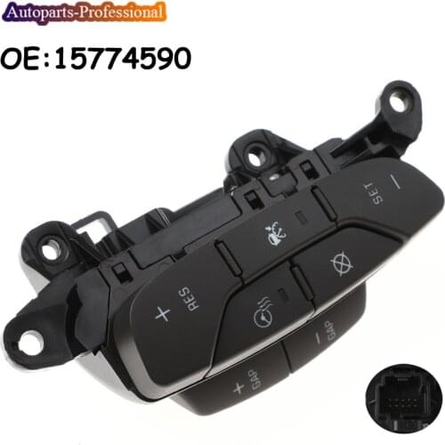 New Cruise switch multifunction steering wheel switch the volume button switch Bluetooth For CADILLAC 2009-2011 DTS 15774590
