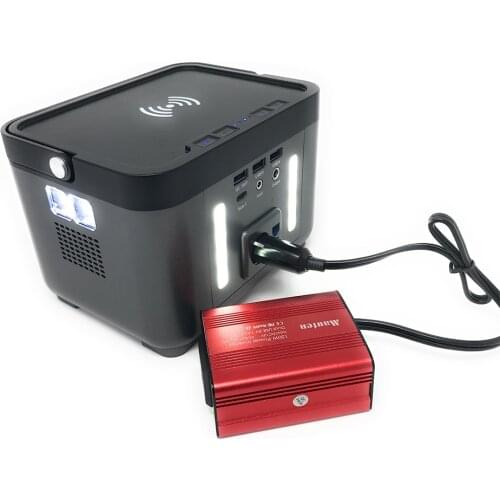 New Release 12V portable power station for laptop and mobile phone with jump starter AC DC solar bank