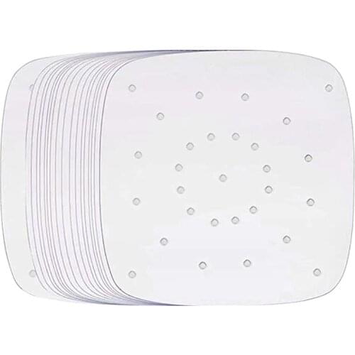 Air Fryer Parchment Paper Liners(9x9 Inch) 100Pcs Large Compatible for xxL , NuWave Brio, Chefman Air fryer Oven