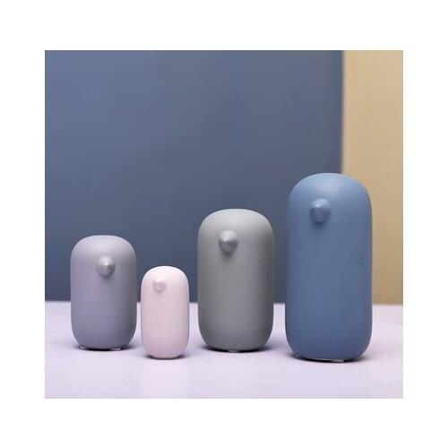 Nordic Modern Abstract Bird Figurines Home Decoration Accessories Ceramic Cute Matte Light Color Nice Bird Ornament Fashion Gift