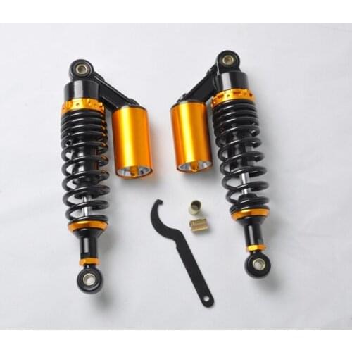 Wotefusi For 11" 280mm Adjust Air Shocks Clevis For Honda DIO 50 ZX SR Elite Zoomer Ruckus [PA80]