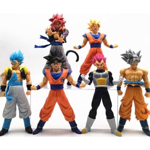 Dragon Ball 1-4 Generation Japanese Anime Z Saiyan Model Doll Movable Toy Decoration Model Hot Sale Collection Gift